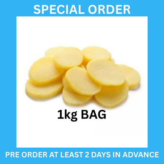 Potatoes Sliced 1kg BAG