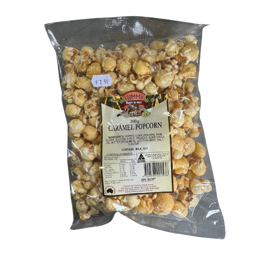 Yummy Caramel Popcorn 200g BAG