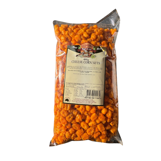 Yummy Cheese Corn Nuts 400g BAG