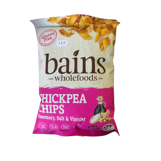 Chips Chickpea Rosemary, Salt & Vinegar 100g BAG