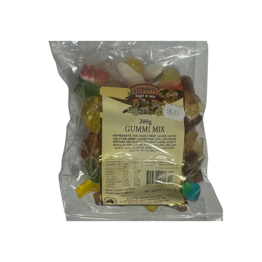 Yummy Gummi Mix 300g BAG