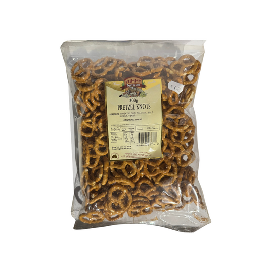 Yummy Pretzel Knots 300g BAG