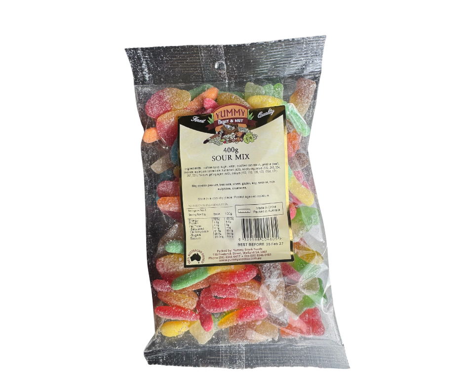 Yummy Sour Mix 400g BAG