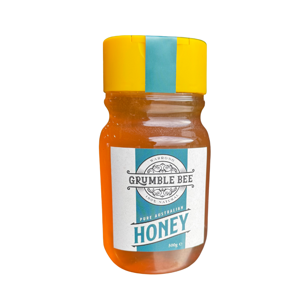Grumble Bee Honey 500g SQUEEZE – King Cole Direct Fruit Supply