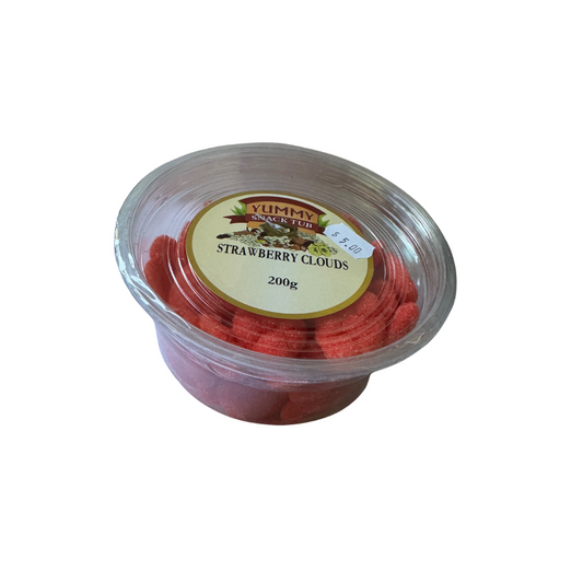 Yummy Strawberry Clouds 200g TUB