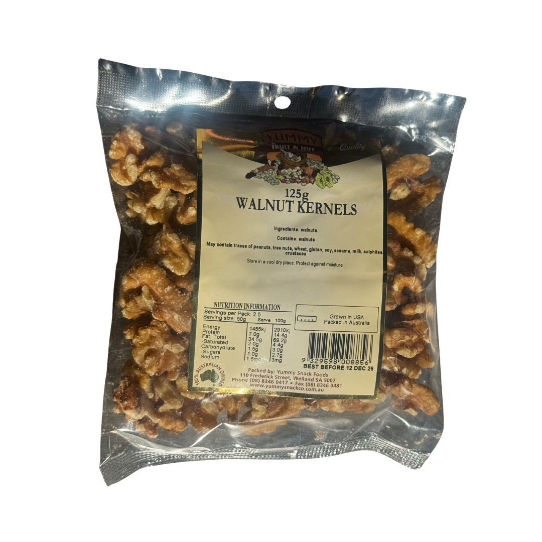 Yummy Walnut Kernals 125G